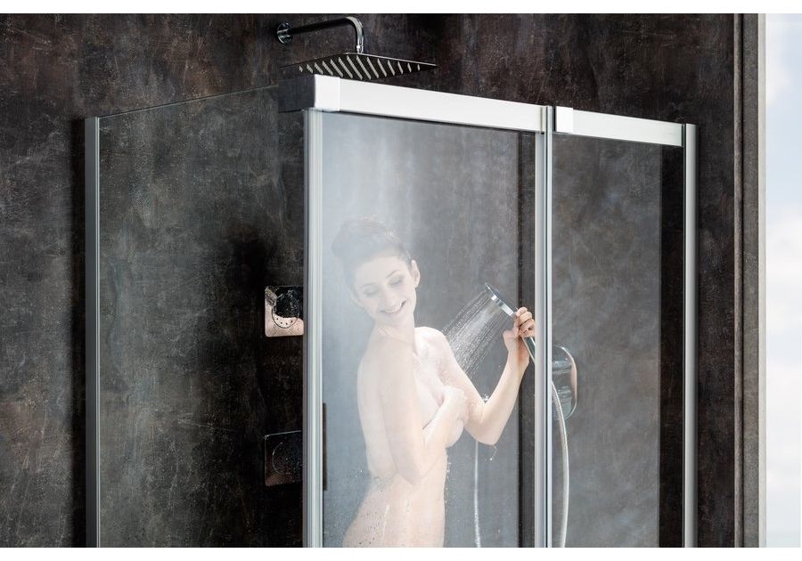 Приобрести ограждение душевое ravak matrix msdps 120х80 см 0wpg4100z1 r белый/прозрачное