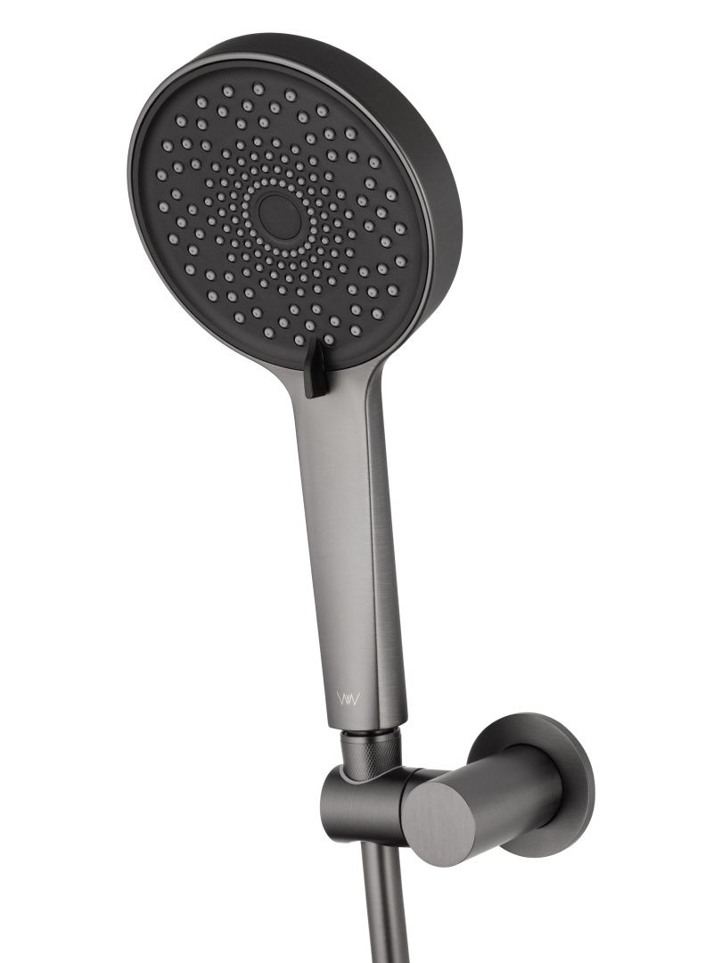 Приобрести смеситель для ванны с душем wonzon & woghand brilliant, темный графит (ww-88037079-bgm)
