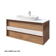 Caprigo Тумба с раковиной BALTIC 120 см, дуб сомеро