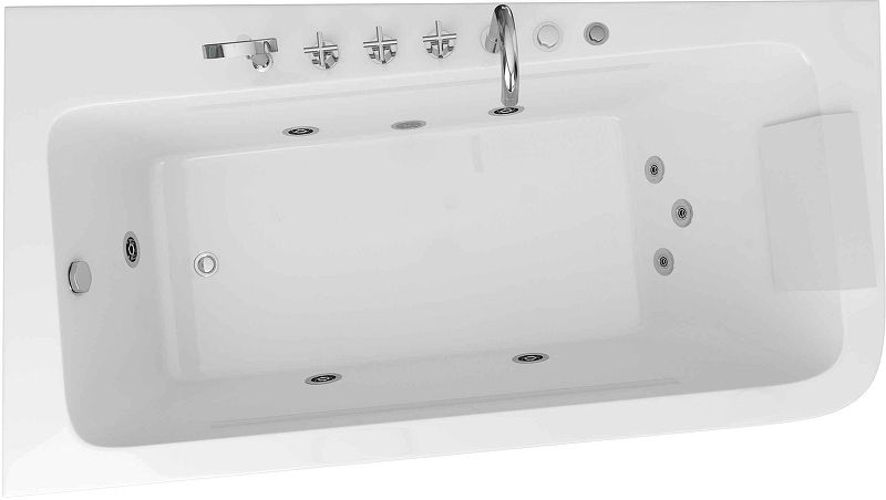 Приобрести grossman гидромассажная ванна 170х95 см, белая gr-17095-1l