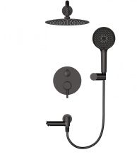 Душевая система встраиваемая WONZON & WOGHAND SOLO, Темный графит (WW-939032-BGM)