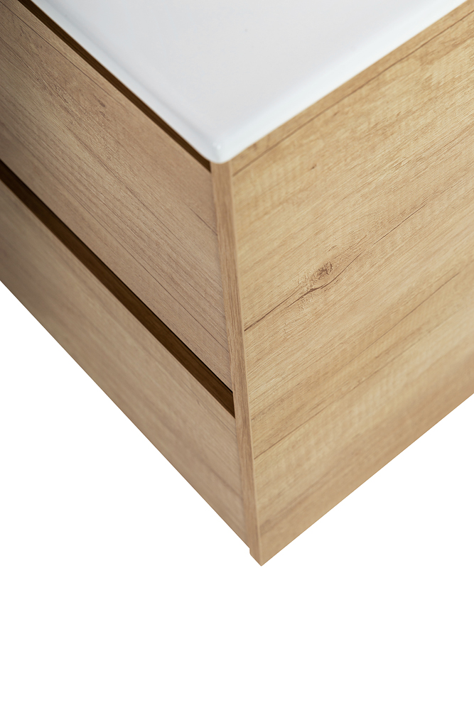 Приобрести belbagno тумба с раковиной kraft 39 50 см, подвесная rovere nebrasca nature, белая раковина