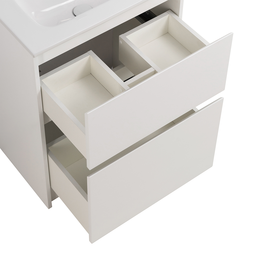 Приобрести belbagno тумба с раковиной kraft 39 50 см, напольная bianco opaco, белая раковина