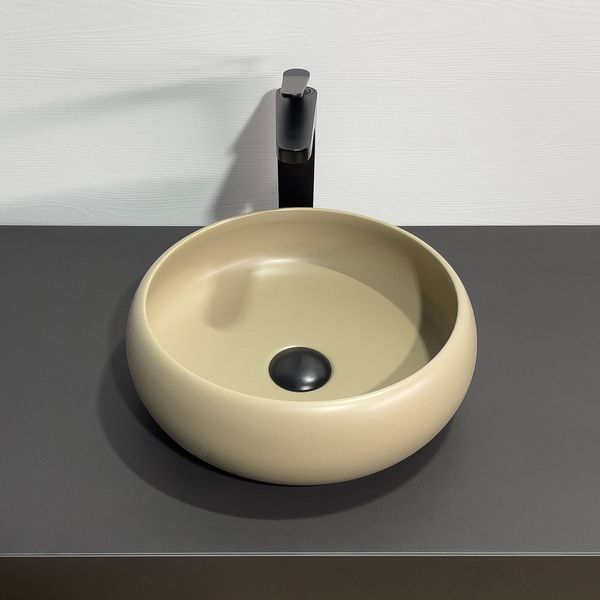 Приобрести comforty раковина 113mc 36х38 см, капучино матовая