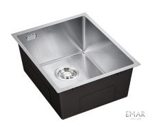 Emar Кухонная мойка 38х42 см, сатин EMB-130 PVD Nano Satine