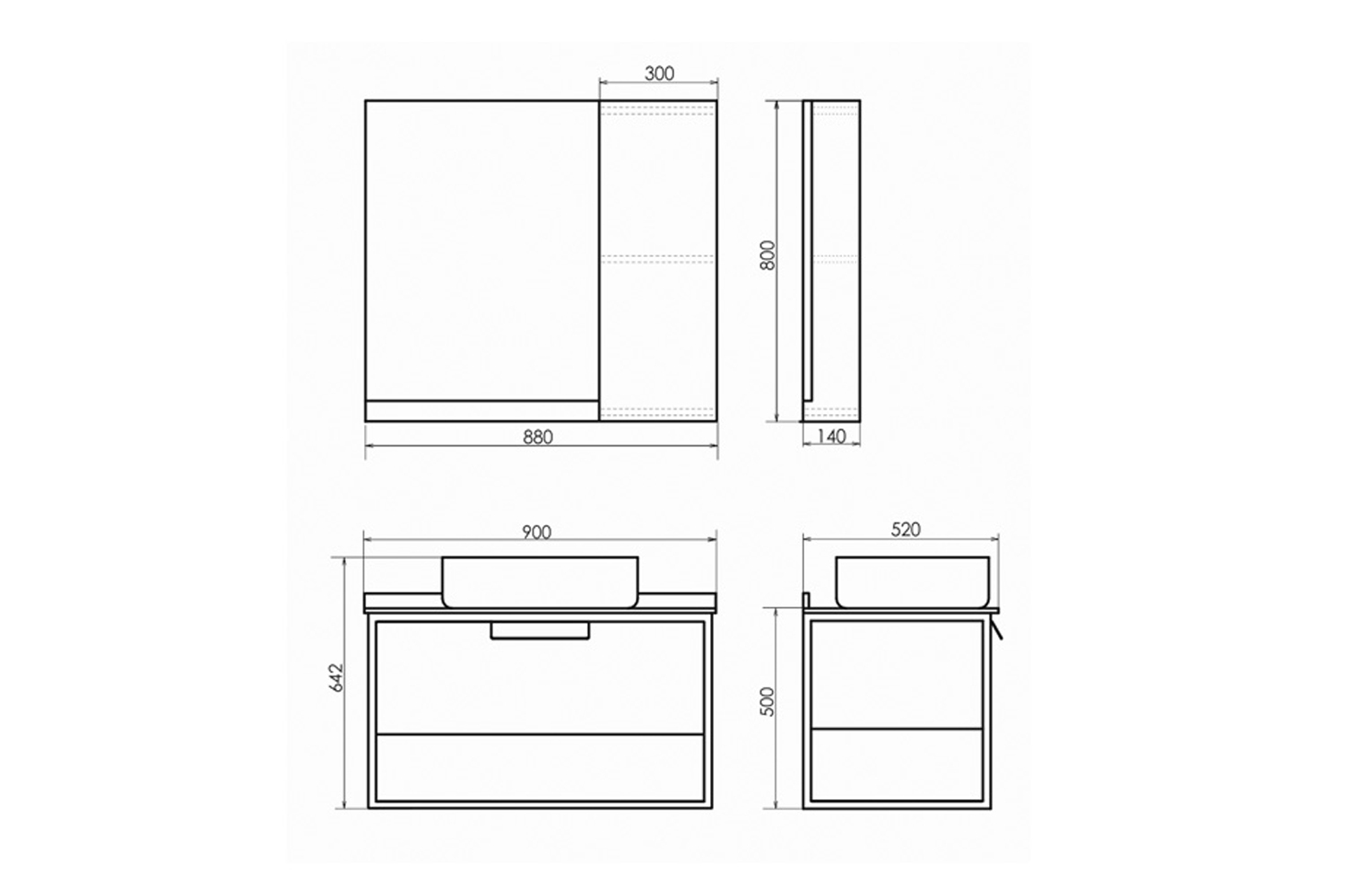 Приобрести сomforty зеркало-шкаф "кёльн-90", дуб темный