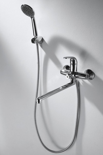 Приобрести смеситель для ванны bravat fit f6135188cp-lb-rus