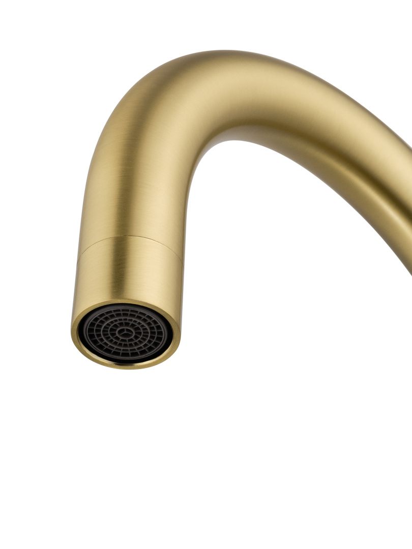 Приобрести смеситель для кухни wonzon & woghand, брашированное золото (ww-a21102-bg)