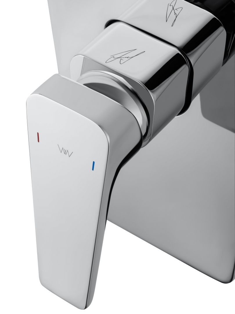 Приобрести смеситель для душа встраиваемый wonzon & woghand athens, хром (ww-084700-cr)