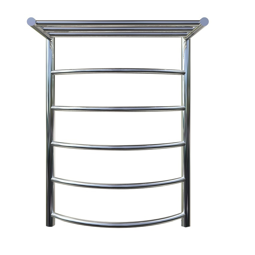 Приобрести тругор водяной полотенцесушитель приоритет п6 500x800 мм нк1 с полкой, хром 00-00021889