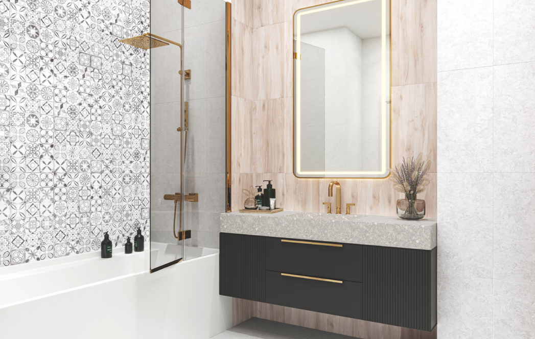Приобрести плитка настенная new trend dacar play wood 300×600×9 wt36ply08