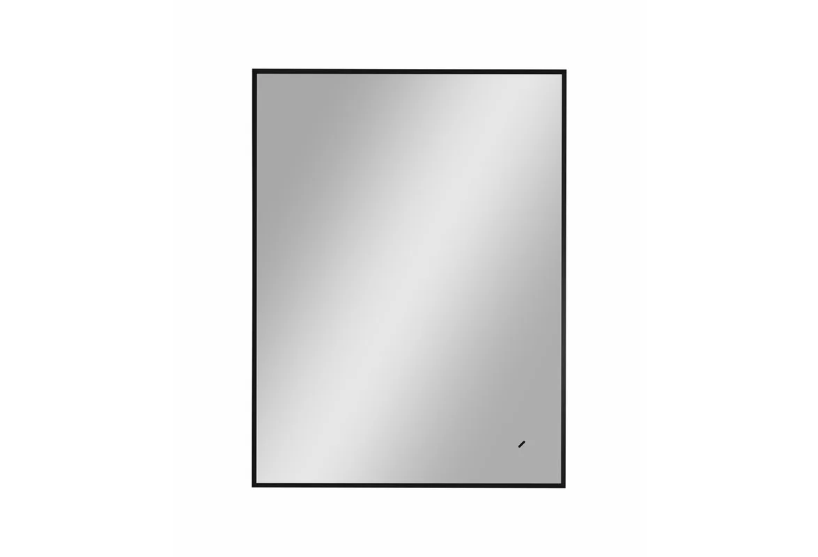 Приобрести continent зеркало с подсветкой meridian black 60х80 см, черное