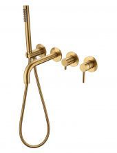 Grocenberg Смеситель для ванны, скрытый монтаж, брашированное золото GB5070GL