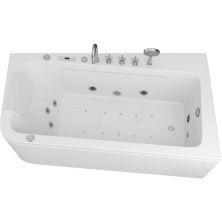 Grossman Гидромассажная ванна 170х95 см, белая GR-17095R