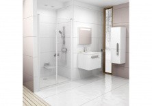 Дверь душевая Ravak Chrome CSDL2 90 см 0QV7C10LZ1 белый/прозрачное