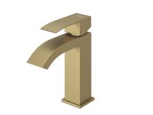 Hayzburg Смеситель для раковины, золото матовое HB-3007BG