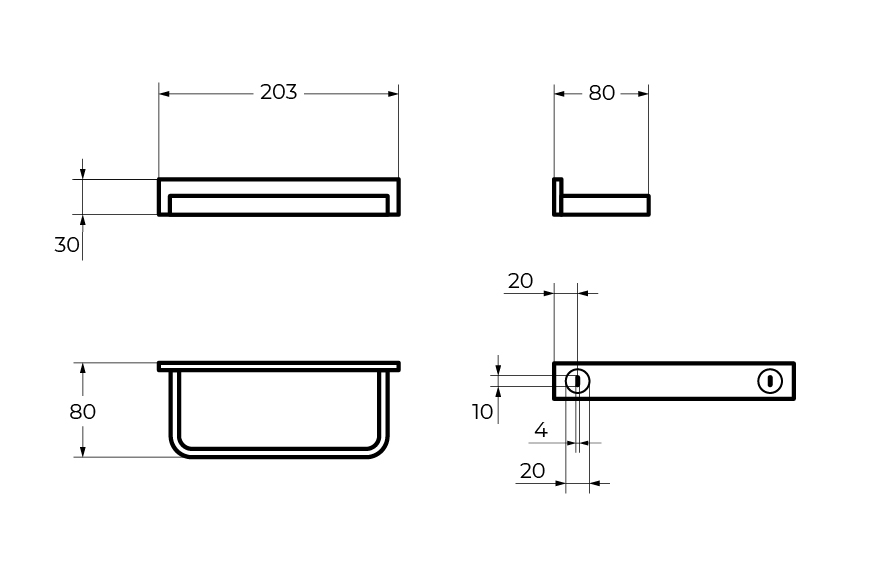 Приобрести cezares полотенцедержатель maxima 20 см, хром czr-f-8915a