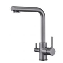 Grocenberg Смеситель для кухни, графит GB40551BG