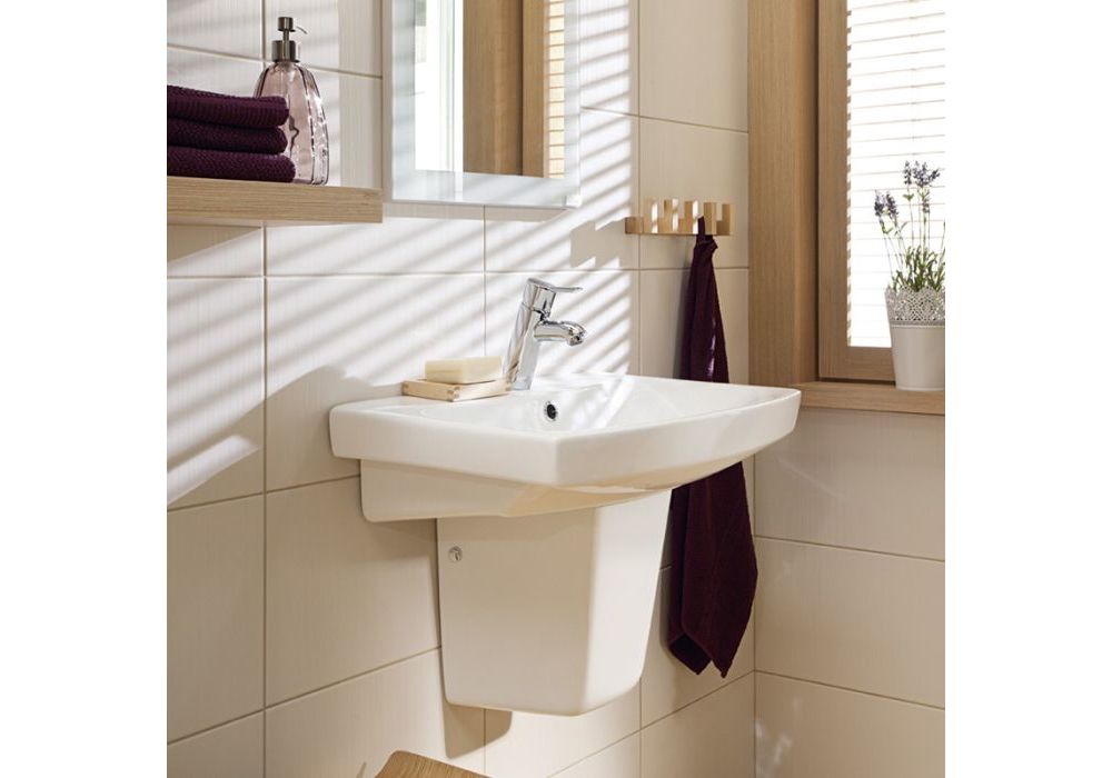 Приобрести раковина подвесная cersanit carina 55 см