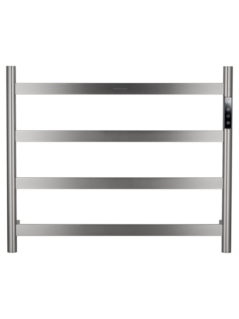 Приобрести полотенцесушитель электрический wonzon & woghand essen, брашированный никель (ww-a404-br)