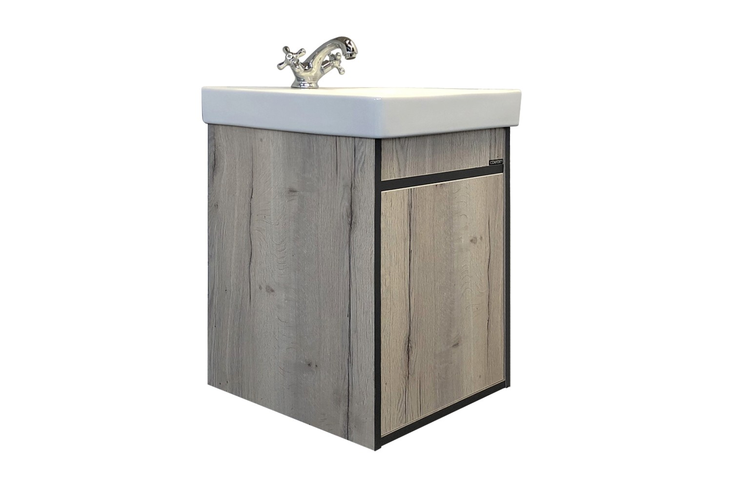 Приобрести сomforty тумба с раковиной "вена-45" дуб дымчатый