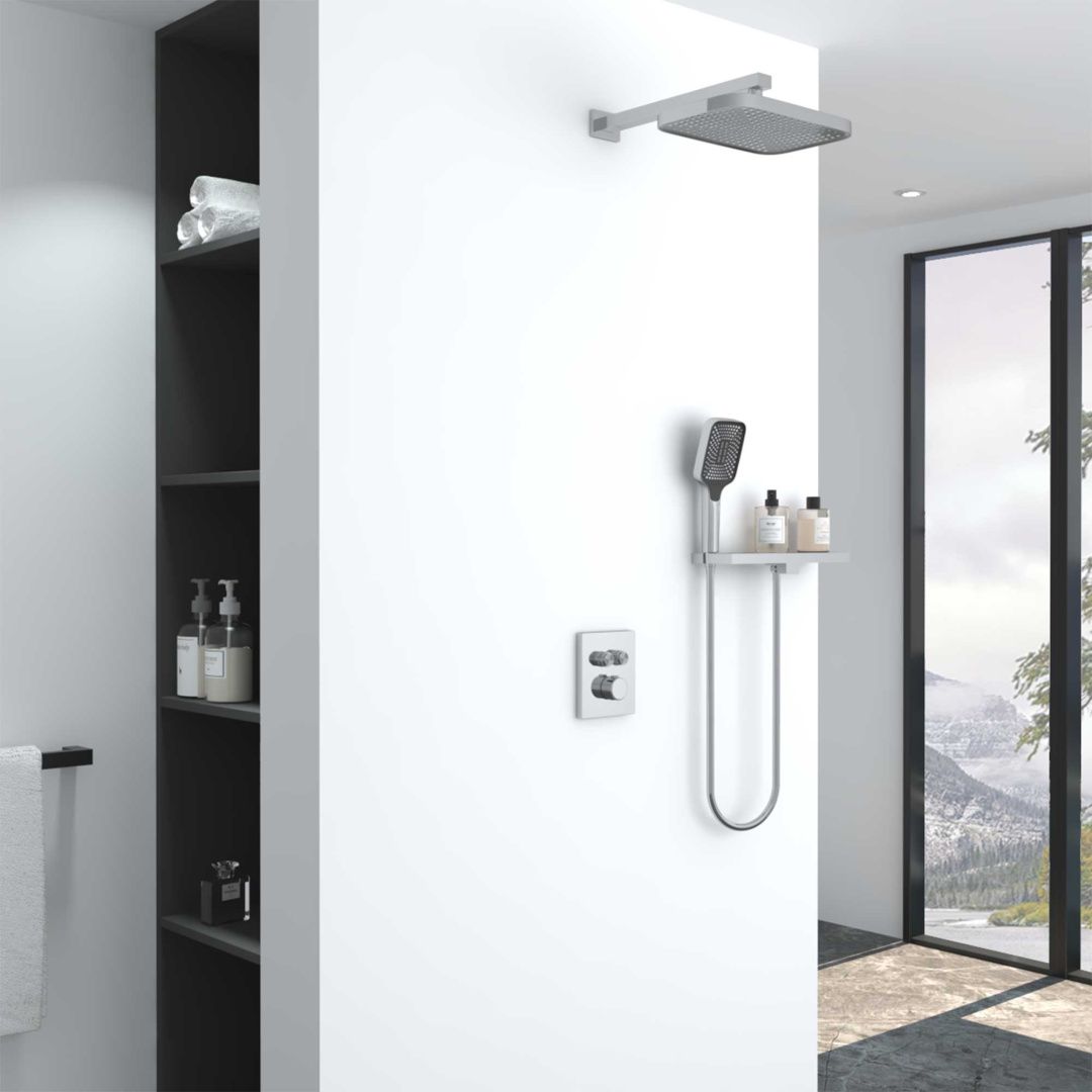 Приобрести vincea встраиваемая душевая система с термостатом, хром vsfw-321mt1rch