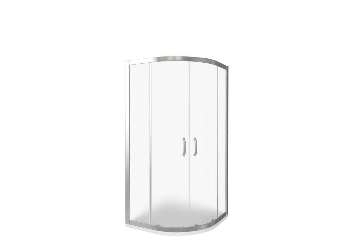 Приобрести ограждение душевое bas infinity r-120-g-ch 120х80 см (матовое стекло)