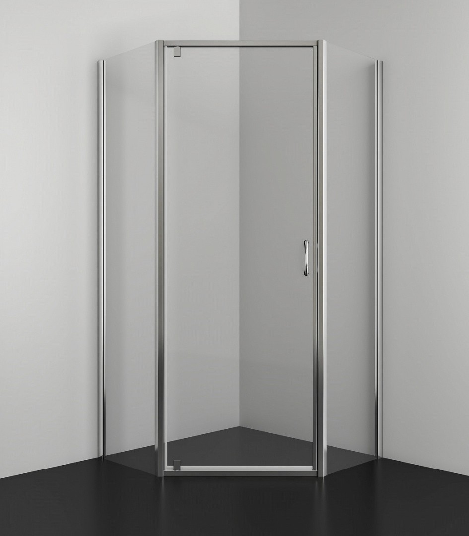 Приобрести душевое ограждение azario dallas 90х90 см, хром, прозрачное стекло az-112p 90*90