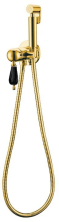Boheme Смеситель с гигиеническим душем Imperiale, золото\черный 435-BSW