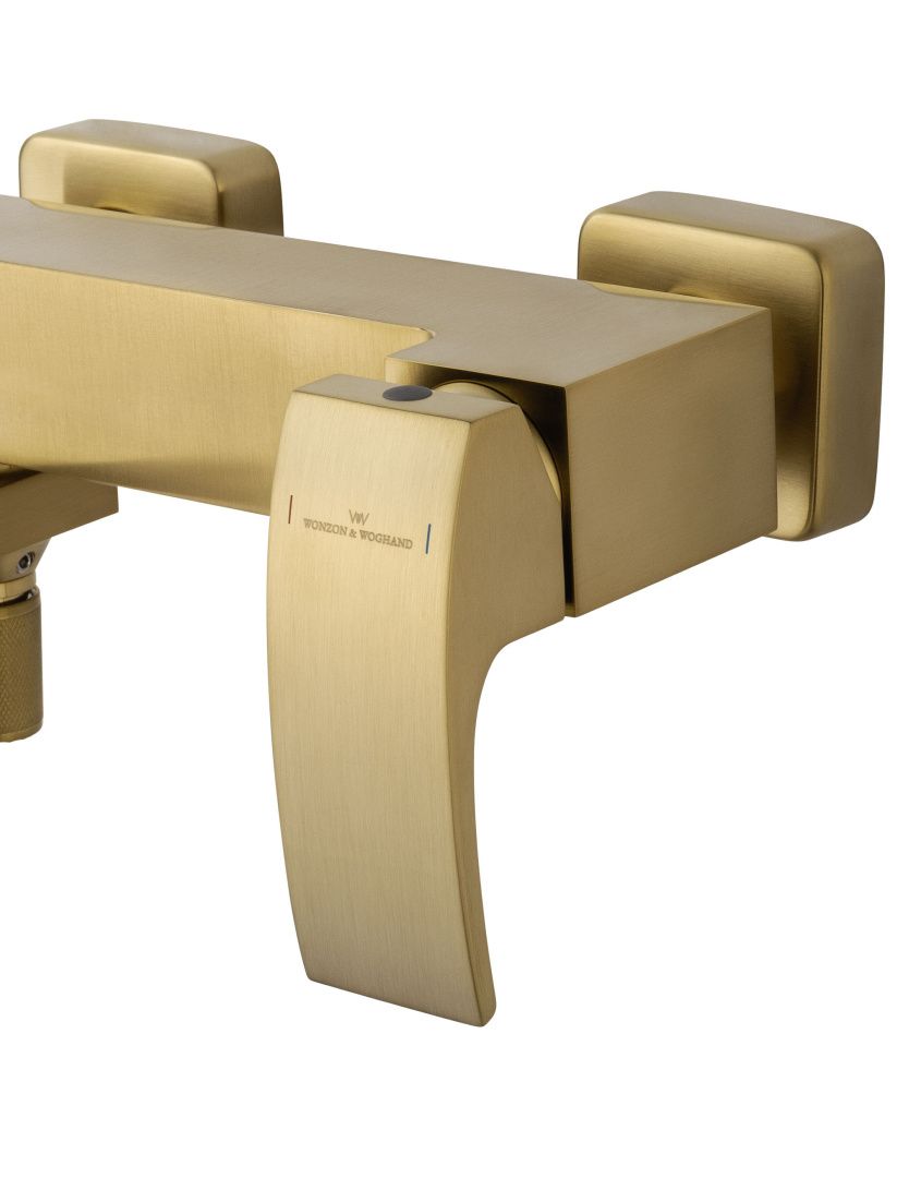 Приобрести смеситель для ванны с душем wonzon & woghand fit, брашированное золото (ww-88639009-bg)