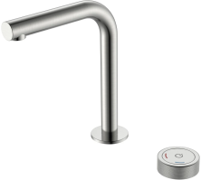 Boheme Смеситель для раковины Tech, автоматический, врезной, никель 158-NB