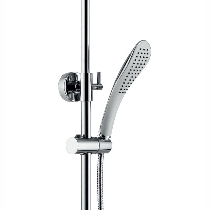 Приобрести haiba душевая система, овальная d-230мм, хром hb2405