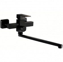 HAIBA Смеситель для ванны 194мм, черный матовый HB-22803-7