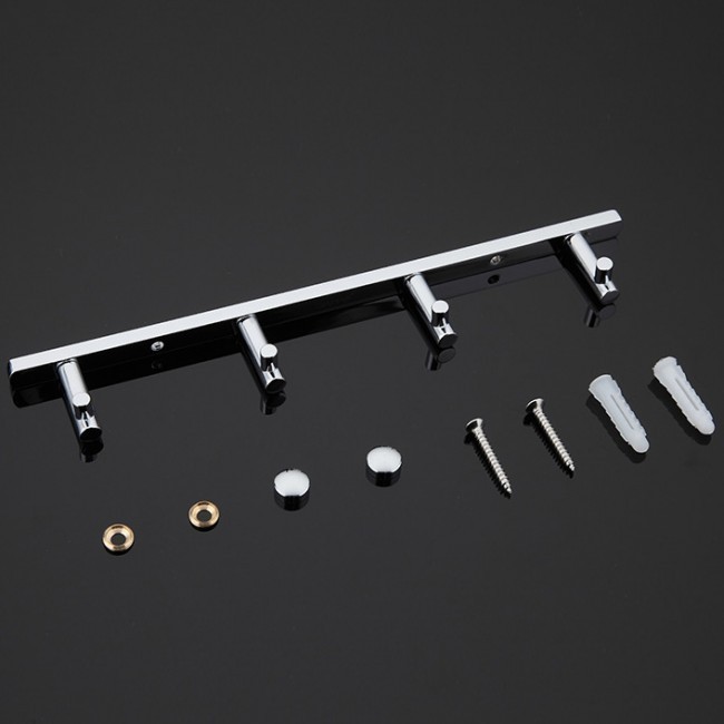 Приобрести gappo крючок четверной g202-4, хром 92555