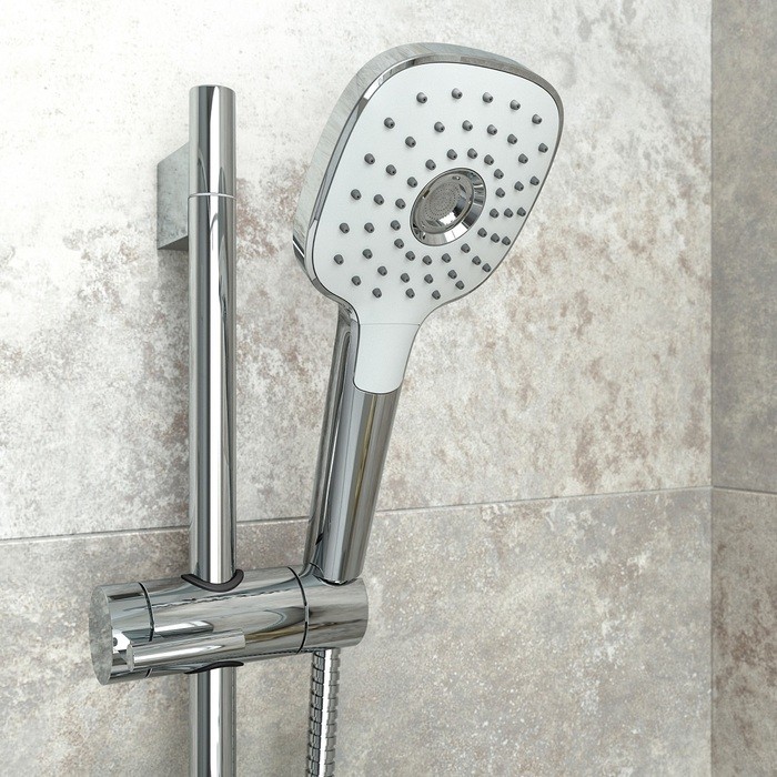 Приобрести iddis душевая лейка sena 3f 219мм, трехрежимная, хром sen3f00i18