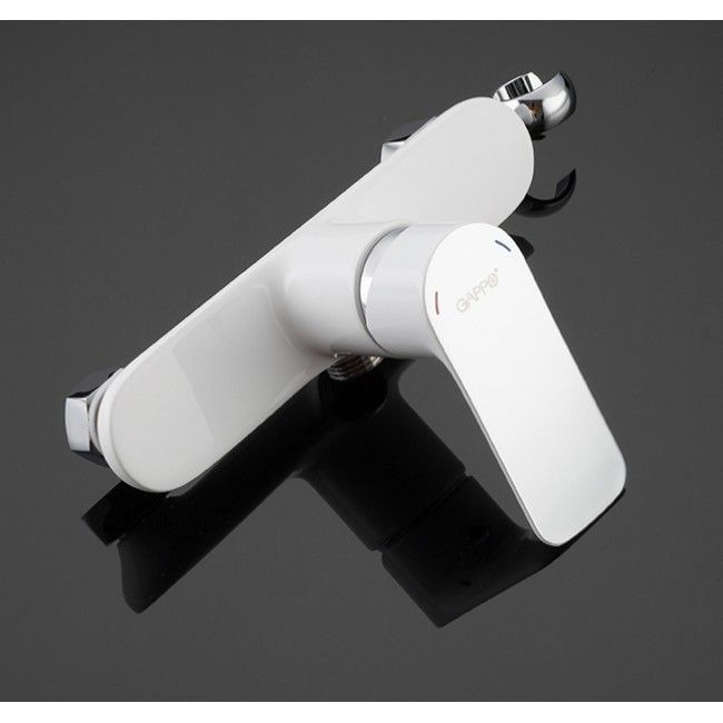 Приобрести gappo смеситель с гигиенической лейкой g2048-8, белый\хром 99333