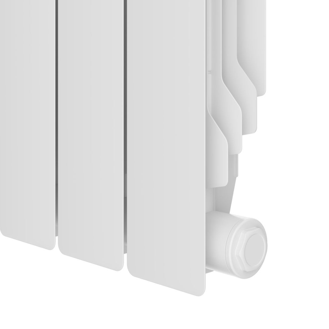Приобрести royal thermo радиатор биметаллический revolution bimetall 350 , белый - 6 секц.