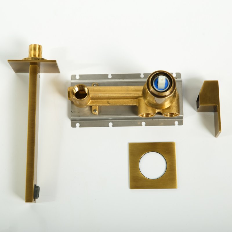 Приобрести cezares смеситель для раковины unika, скрытый монтаж, бронза unika-bli2-02