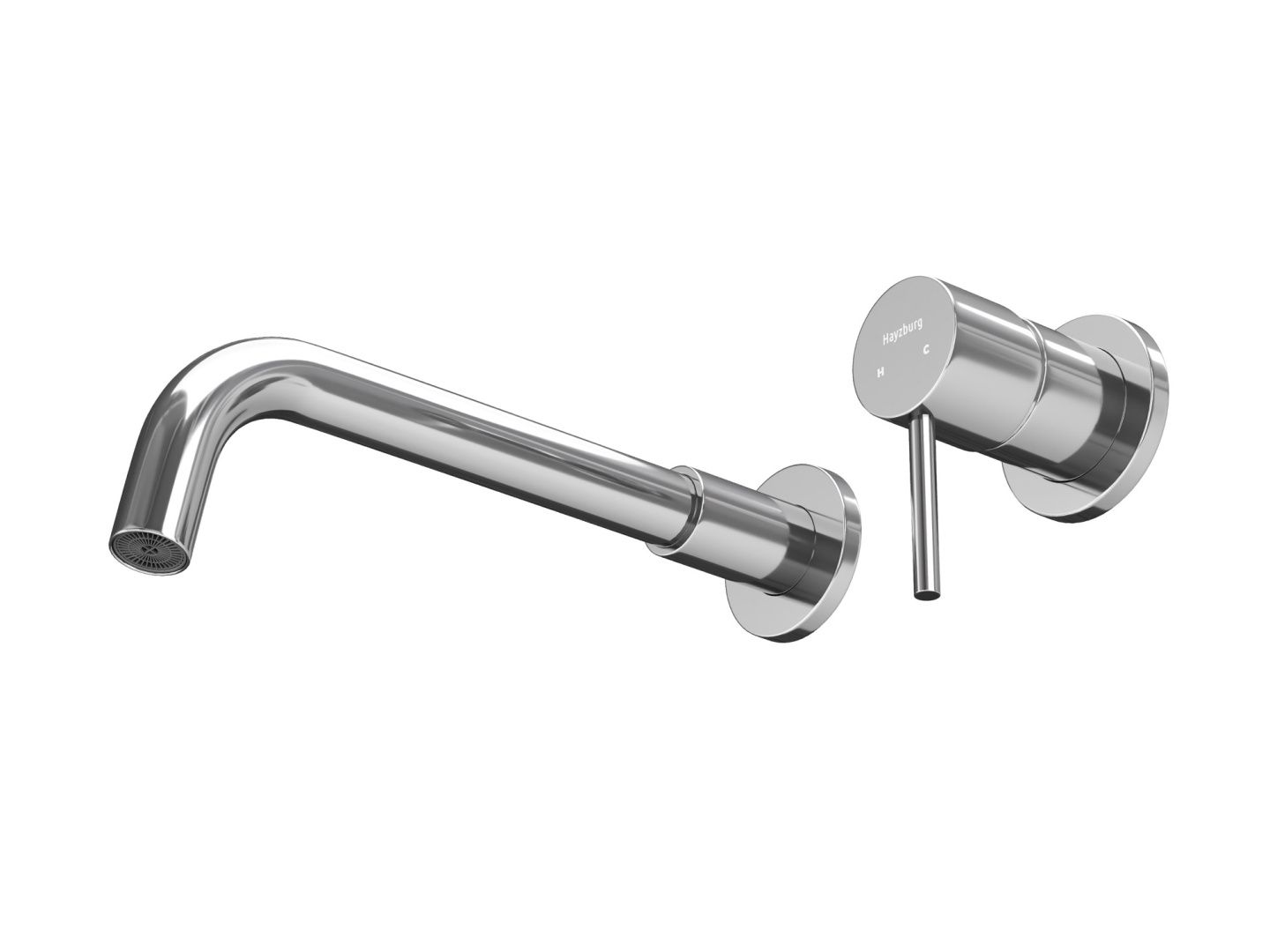 Приобрести hayzburg настенный смеситель для раковины, хром hb-2003ch