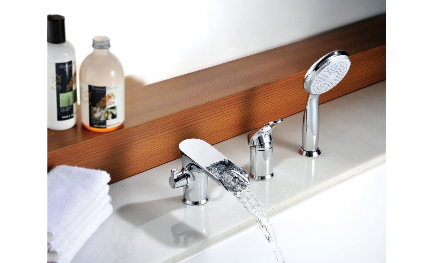 Приобрести lemark смеситель на борт ванны omega, 3 отверстия, хром lm3145c