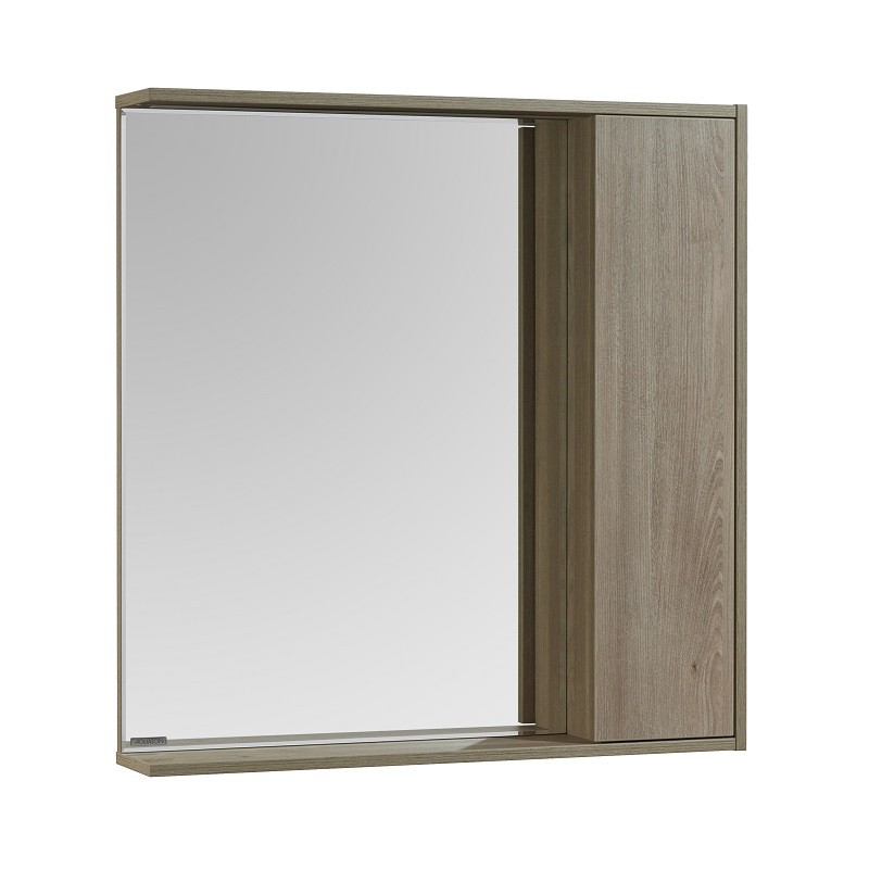 Приобрести зеркало шкаф акватон стоун 80 см, правое, сосна арлингтон
