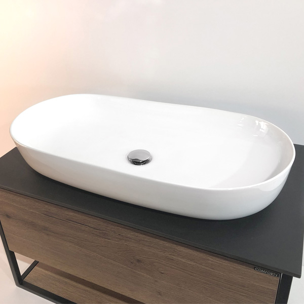 Приобрести comforty раковина 78327 81х44 см, белая