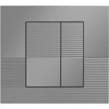 Grossman Клавиша смыва Pragma, хром матовый 800.T1.03.110.110