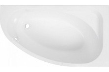 Aquanet Акриловая ванна Mia 140x80 см, белая, правая