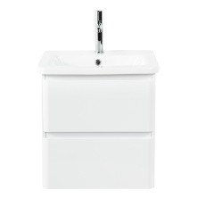 BelBagno Тумба с раковиной ALBANO-CER 50 см, подвесная Bianco Lucido, белая раковина