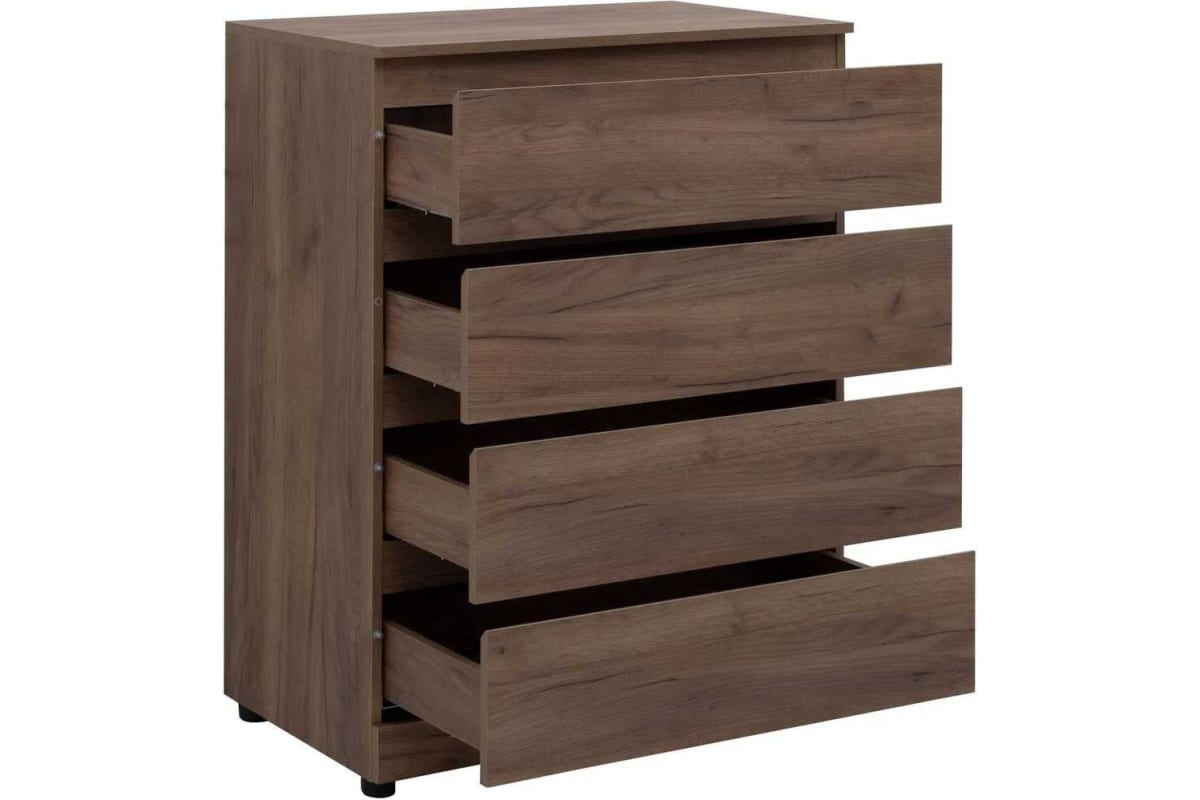 Приобрести aquanet комод сканди 80x48 см, дуб крафт (4 ящика)