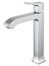 Смеситель для раковины высокий WONZON & WOGHAND FLEX, Хром (WW-88019072-CR)