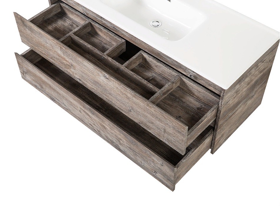 Приобрести тумба подвесная с раковиной belbagno kraft-1200-2c-so-pp 120 см, pino pasadena