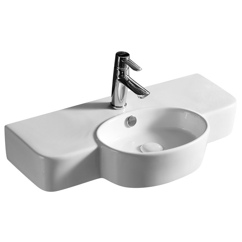 Приобрести azario раковина подвесная 70,5х36 см, белая матовая az-4360t