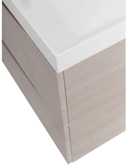 Приобрести тумба подвесная с раковиной belbagno marino-1000-2c-so-rg-p 100 см, rovere grigio